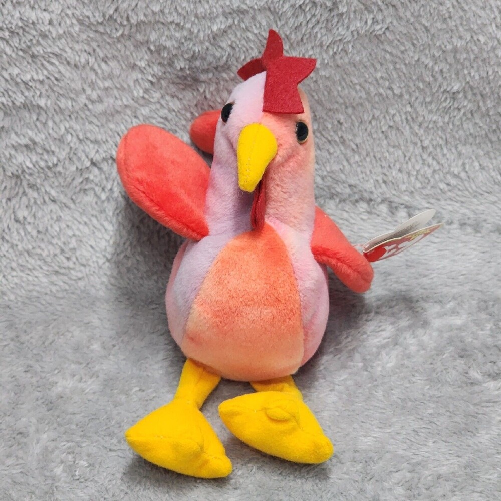 Strut THE Rooster Beanie Baby W/TAGS 1996 RETIRED - Picture 4 of 8